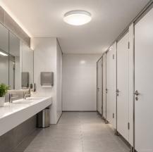 LEDVANCE Surface Circular LED Decken- und Wandleuchte Ø40cm Bewegungsmelder IP44 24W 4000K universalweißes Licht