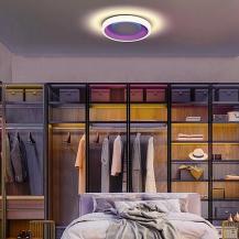 Osram SMART+ Matter WiFi Deckenleuchte Claria Orbis Claria 49cm mit RGB Farbwechselmodus