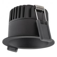 LEDVANCE 4058075799868 SPOT DARKLIGHT SP DK FIX P 8W 930 PS DIM IP44 BK - Einbaudurchmesser: 68 mm