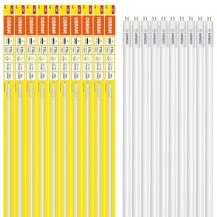 10 x 50cm T5 G5 OSRAM LED Röhre HF L13 Short 7W wie 13W 3000K Warmweiß für EVG