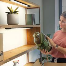 50cm OSRAM LED Lichtleiste Linear Edge Sensor CCT dimmbar schwarz - mit umschaltbarer Farbtemperatur