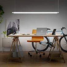 OSRAM Pendelleuchte  Office Line Slab 1.2m 40W 840 DIM Weiß