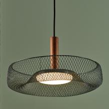 OSRAM Pendelleuchte Decor Mesh 18.5W - Dekorative Leuchte aus Stahlgeflecht