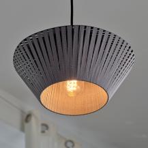 Osram Pendelleuchte Decor Stripes in Anthrazit mit E27 Fassung Ø 30,5 cm