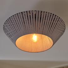 Osram Deckenleuchte Decor Stripes in Anthrazit mit E27 Fassung Ø 40,5 cm