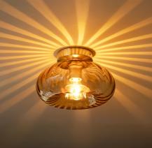 OSRAM DECOR GOLD GLASS CEILING E27 GOLD DECKENLEUCHTE