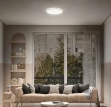 OSRAM Essential Panel Round LED-Panel 28 W 2700 lm 4000 K Neutralweiß Ø 420 mm Weiß IP20