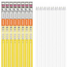 8-Pack 90cm Osram G13 T8 LED Röhren EM 10W wie 30W 3000K warmweiß KVG GLAS