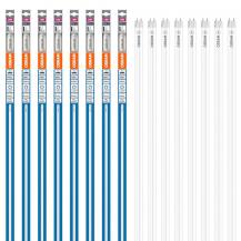 8 x 120cm Osram LED T8 G13 Röhre 15W wie 36W 865 tageslichtweiß EM Glas für KVG/VVG