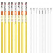 8 x 150cm Osram LED T8 G13 Röhre 18,3W wie 58W 830 warmweiß EM Glas für KVG/VVG