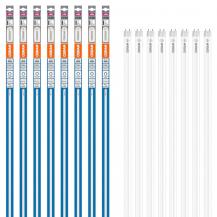 8er Pack 150cm Osram LED T8 G13 Röhren 18,3W wie 58W 865 tageslichtweiß EM Glas für KVG/VVG