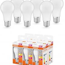 6er Set Osram E27 LED Star Classic Lampe Matt warmweißes Licht 9W wie 65W - LOW VOLTAGE 12…36 V - Für die Nutzung außerhalb des Stromnetzes