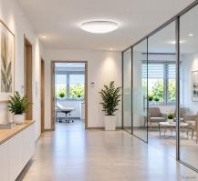 LEDVANCE SURFACE CIRCULAR 500 PS 42W 840 IP44 – Multi-Lumen Decken- und Wandleuchte, 3500 lm, 4000K, Ø 500 mm