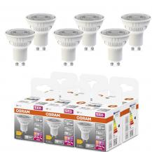 6-Pack OSRAM Star LED GU10 Strahler PAR16 36° CCT Select 4.2W wie 55W 827/840/865 Tunable White - Farbtemperaturwechsel