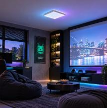 LEDVANCE SMART+ WiFi PLANON MAGIC LED-Panel 24W 1900 lm RGB + Tunable White 2700–6500K dimmbar 445 x 445 mm weiß