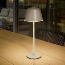 LEDVANCE ENDURA STYLE STAN TABLE CCT USB Akku-Tischleuchte Beige, 2,5 W, 200 lm, 2.700/4.000/6.500 K, dimmbar, IP54