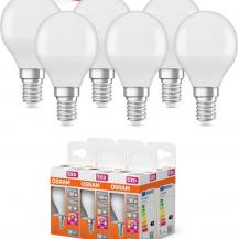 6er OSRAM E14 LED Topfenlampe Relax & Active mit Farbtemperaturwechsel 4,9W wie 40W warmweiss/ kaltweiss