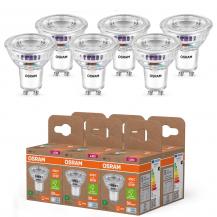 6er Set OSRAM GU10 LED Strahler besonders effizient 100 ° 2,5W wie 50W 4000K neutralweißes Licht