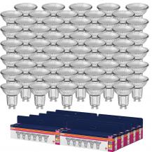 60 x OSRAM GU10 LED Strahler VALUE PAR16 4.3W wie 50W 36° 2700K warmweißes Licht GLAS
