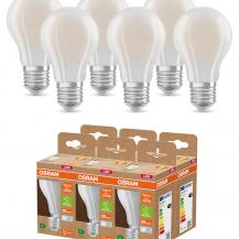 6er OSRAM E27 besonders effiziente  LED Leuchtmittel leistungsstark 7,2W wie 100W 4000K neutralweißes Licht - beste Energie Effizienz Klasse