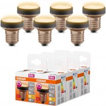 6er-Pack OSRAM E27 LED STAR FLAT 29 Strahler dimmbar 4,5W wie 29W warmweißes Licht