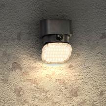 OSRAM ENDURA Style Solar Bright Turn Sensor Wandleuchte 10,3W IP54 Dunkelgrau