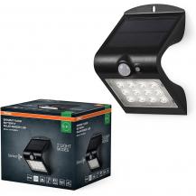 Osram Solar LED Außen Flutlicht ENDURA Flood Butterfly mit Sensor 1,5W 4000K neutralweißes Licht - Batterie aufladbar, umweltfreundlich, lange Lebensdauer, einfache Montage, IP65
