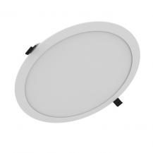 LEDVANCE DOWNLIGHT SLIM ALU DL SLIM ALU D280 V 25W ML 83040 WT -  Einbaudurchmesser 280mm , Einbautiefe 23mm