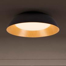 OSRAM Deckenleuchte Orbis Alva 36W Ø 50 cm - Dekorative Leuchte aus Metal mit Holzdecor - dimmbar Drei Helligkeitsstufen durch wiederholtes Schalten