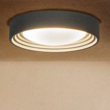 OSRAM Deckenleuchte Orbis Concrete 18W Ø 40 cm - Dekorative Leuchte aus Beton in grau - dimmbar in drei Stufen durch wiederholtes Schalten