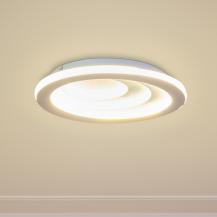 Osram LED-Deckenleuchte Orbis Spiral Oval 485mm 37W weiß Warmweißes Licht - direktes & indirektes Licht, sehr homogene Lichtverteilung