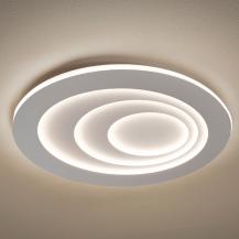 Osram LED-Deckenleuchte Orbis Spiral Oval 720mm 63W weiß Warmweißes Licht - direktes & indirektes Licht, sehr homogene Lichtverteilung