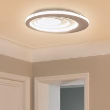 Osram LED-Deckenleuchte Orbis Spiral Round 505mm 42W weiß Warmweißes Licht