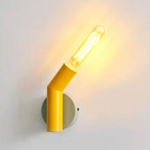 OSRAM Wandleuchte Decor Straw in Gleb/ Grau aus Metall mit E27 Fassung