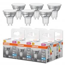 OSRAM GU10  LED STAR PAR16 Strahler 120° 5,6W wie 49W kaltes Licht mit breitem Lichtkegel 6500K