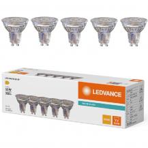 5er Pack Ledvance GU10 PAR16 LED Spot 36° 3.7W wie 50W 2700K warmweißes Licht