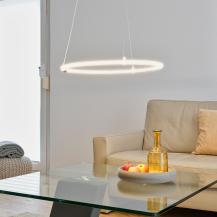 Osram Pendelleuchte Decor Aura in Anthrazit / Transparent dimmbar mit warmweißem Licht - imposantes Filament-Design