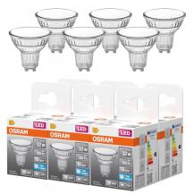 6er Set OSRAM GU10 LED Strahler PAR16 120° Abstrahlwinkel 3,1W wie 32W 6500K Tageslichtweiß