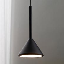 Osram Pendelleuchte Decor Fuji aus Stahl in Schwarz mit warmweißem Licht