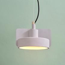 Osram Ausdruckssarke Pendelleuchte Decor Mold aus Beton und Metall in Grau mit E27-Fassung Ø 23 cm