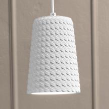 OSRAM GipsHängelampe Plaster Cone weiß Ø 14 cm  E27