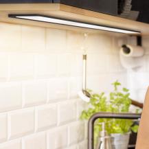 OSRAM LED Undercabinet Panel Frameless 30x10cm CCT DIM Black  - mit umschaltbarer Farbtemperatur