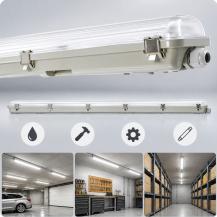 LEDVANCE DAMP PROOF HOUSING 1200 E 2XLAMP IP65 Leuchtengehäuse für 2x T8 G13 LED-Röhren 1200 mm