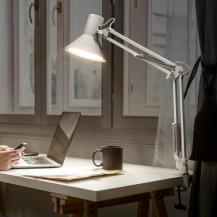 OSRAM Office Line Desk Retro Clip Schreibtischlampe 9W 3000K Dimmbar Weiß