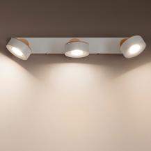 OSRAM LED Decor Spot Pluto 3er Wand- und Decken Strahler Weiß dreh- und schwenkbar