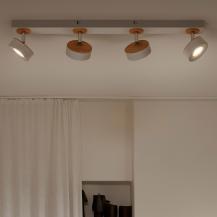 OSRAM LED Decor Spot Pluto 4er Deckenstrahler Weiß mit flexiblen Strahlern