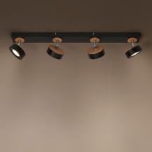 OSRAM LED Decor Spot Pluto 4er Deckenstrahler Schwarz