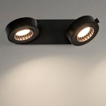 OSRAM LED Decor Spot Venus 2er Wand- und Decken Strahler Schwarz schwenkbar