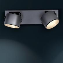 OSRAM 2er LED Wand- und Decken Strahler Decor Spot Jupiter Silber