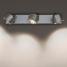 OSRAM 3er LED Wand- und Decken Strahler Decor Spot Jupiter Silber